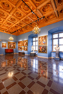 Second Renaissance Antechamber, Palace of the Grand Dukes of Lithuania, Vilnius, Lithuania, Northern Europe