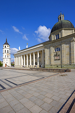 The Cathedral Basilica of St Stanislaus and St Ladislaus of Vilnius, Vilnius, Lithuania, Northern Europe