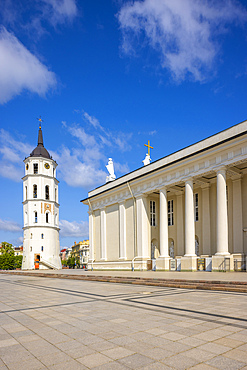 The Cathedral Basilica of St Stanislaus and St Ladislaus of Vilnius, Vilnius, Lithuania, Northern Europe