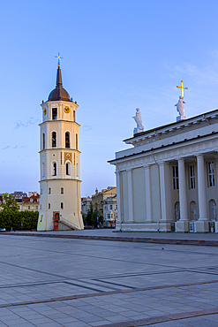 The Cathedral Basilica of St Stanislaus and St Ladislaus of Vilnius, Vilnius, Lithuania, Northern Europe