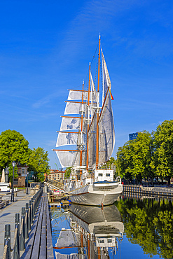 The Meridianas Sailing Ship, Klaipeda, Lithuania, Northern Europe