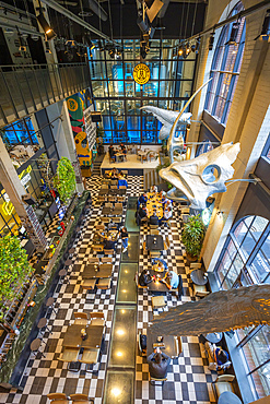Interior and Restaurant at Svyturys Brewery, Klaipeda, Lithuania, Northern Europe