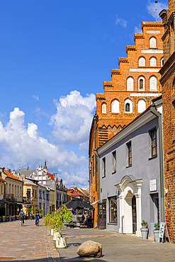 Gothic Architecture in the Old Town, Kaunas, Lithuania, Northern Europe