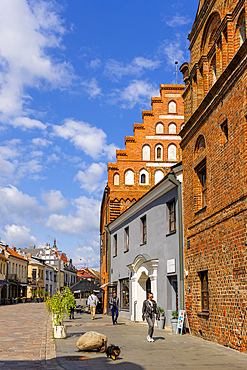 Gothic Architecture in the Old Town, Kaunas, Lithuania, Northern Europe