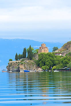 St. John Theologian-Kaneo Church, Ohrid Lake, UNESCO World Heritage Site, Macedonia, Europe