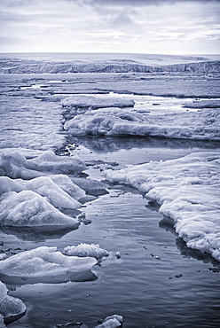 Ice on Hinlopen Strait, Norway, Europe