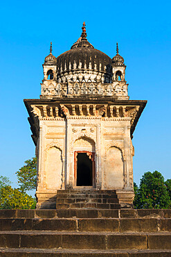 Parvati temple with architectural elements of three religions, Islam, Buddhism and Hinduism, Khajuraho Group of Monuments, UNESCO World Heritage Site, Madhya Pradesh state, India, Asia