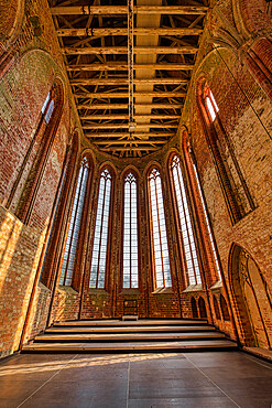 Choir, Former Cistercian Chorin Monastery, Brandenburg, Germany, Europe