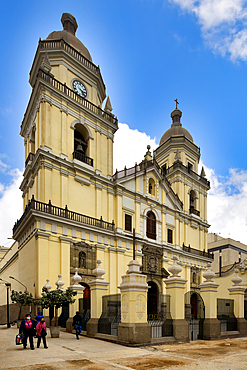 Basilica and Convent of Saint Peter (San Pedro), formerly San Pablo Church, Lima, Peru, South America