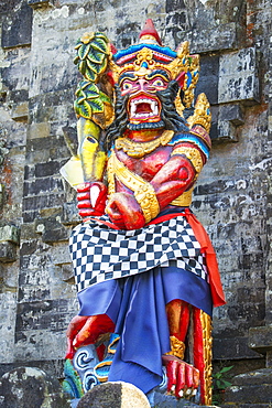 Statue, Pura Ulun Danu Batur temple, Bali, Indonesia, Southeast Asia, Asia