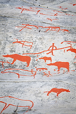 Alta Rock Art, UNESCO World Heritage Site, Alta, Finnmark, Norway, Scandinavia, Europe