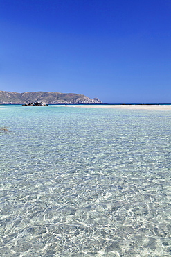 Elafonisi Beach, West Coast, natural Park, Red Sand, Crete, Greek Islands, Greece, Europe