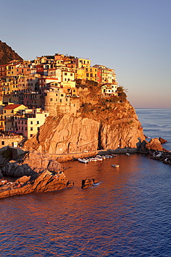 Manarola, Cinque Terre, UNESCO World Heritage Site, Rivera di Levante, Provinz La Spezia, Liguria, Italy, Europe