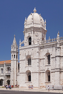 Mosteiro dos Jeronimos (Monastery of the Hieronymites), UNESCO World Heritage Site, Belem, Lisbon, Portugal, Europe