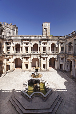 Convento de Cristi (Convent of Christ) Monastery, UNESCO World Heritage Site, Tomar, Santarem District, Portugal, Europe