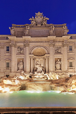 Trevi Fountain (Fontana di Trevi), Rome, Lazio, Italy, Europe