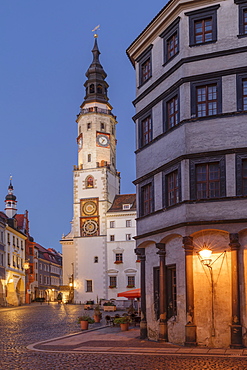 Old town hall at Untermarkt Square, Goerlitz, Saxony, Germany, Europe