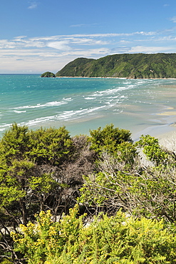 Wainui Bay, Golden Bay, Tasman, South Island, New Zealand, Pacific