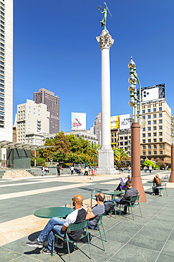 Union Square, San Francisco, California, United States of America, North America