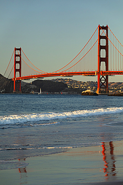 Golden Gate Bridge, San Francisco Bay, California, United States of America, North America