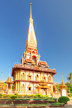 Wat Chalong temple, Phuket, Thailand, Southeast Asia, Asia