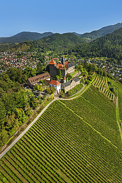 Schloss Eberstein Castle, Murgtal Valley, Black Forest, Baden-Wurttemberg, Germany