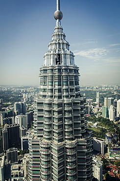 Petronas Tower I (452m), Kuala Lumpur, Malaysia.