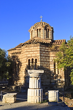 Church of the Holy Apostles (Holy Apostles of Solaki) (Agii Apostoli Solaki) in the early morning, Ancient Agora, Athens, Greece, Europe