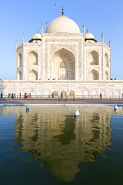 The Taj Mahal, UNESCO World Heritage Site, Uttar Pradesh, India, Asia