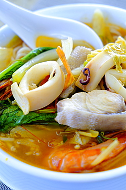 Seafood soup, Vietnamese food, Vietnam, Indochina, Southeast Asia, Asia