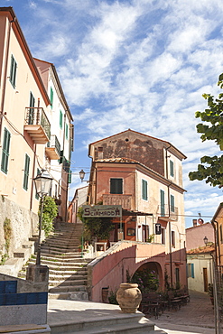 Old part of the village of Poggio, Marciana, Elba Island, Livorno Province, Tuscany, Italy, Europe