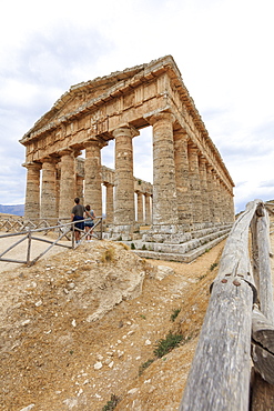 Temple of Segesta, Calatafimi, province of Trapani, Sicily, Italy, Mediterranean, Europe