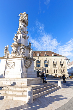 Holy Trinity Statue, Trinity Square, Budapest, Hungary, Europe