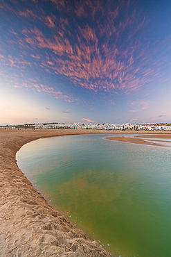 Conil de la Frontera at sunset in Andalusia, Spain, Europe