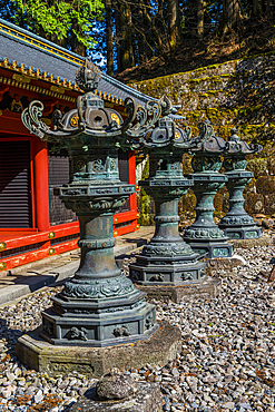 Iemitsu Mausoleum (Taiyuinbyo), UNESCO World Heritage Site, Nikko, Tochigi Prefecture, Kanto, Honshu, Japan, Asia