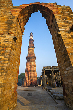 Unesco Qutb Minar complex, Delhi, India