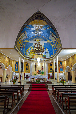 Interior of the Cathedral of Brazzaville, Republic of Congo