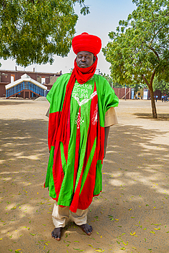 Bodyguard of the Emir in the Fadar Daurama Emir palace, Daura Emirate, Katsina state, Nigeria