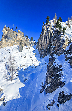 Mountains around Arabba, Unesco site Dolomites, Italy