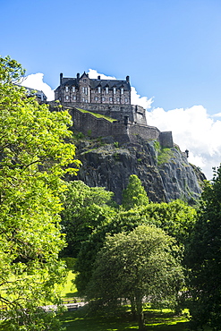 Edinburgh Castle, UNESCO World Heritage Site, Edinburgh, Scotland, United Kingdom, Europe