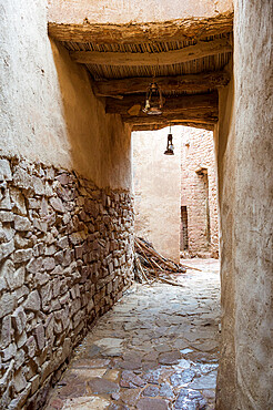 The old ghost town of Al Ula, Saudi Arabia, Middle East