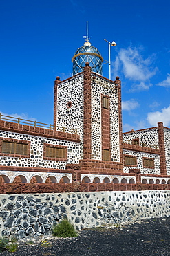 Entallada Lighthouse, Fuerteventura, Canary Islands, Spain, Atlantic, Europe