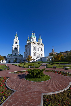 Assumption Cathedral, Kremlin of Astrakhan, Astrakhan Oblast, Russia, Eurasia