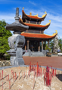 Ho Quoc Pagoda Buddhist temple, island of Phu Quoc, Vietnam, Indochina, Southeast Asia, Asia