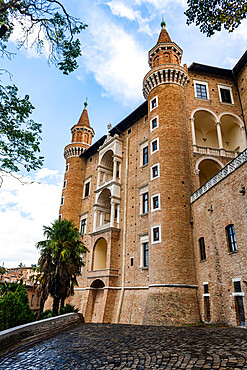 Palazzo Ducale di Urbino, Urbino, UNESCO World Heritage Site, Marche, Italy, Europe