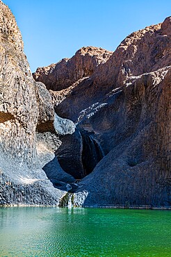 Timia waterfall, Oasis of Timia, Air Mountains, Niger, Africa