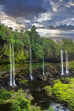 Agbokim waterfall, Ikom, Nigeria, West Africa, Africa