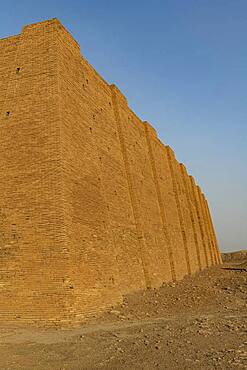 Ziggurat, ancient city of Ur, The Ahwar of Southern Iraq, UNESCO World Heritage Site, Iraq, Middle East