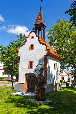 The historic village of Holasovice, UNESCO World Heritage Site, South Bohemia, Czech Republic, Europe