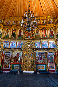 Kizhi Pogost, Transfiguration Church, UNESCO World Heritage Site, Kizhi Island, Karelia, Russia, Europe